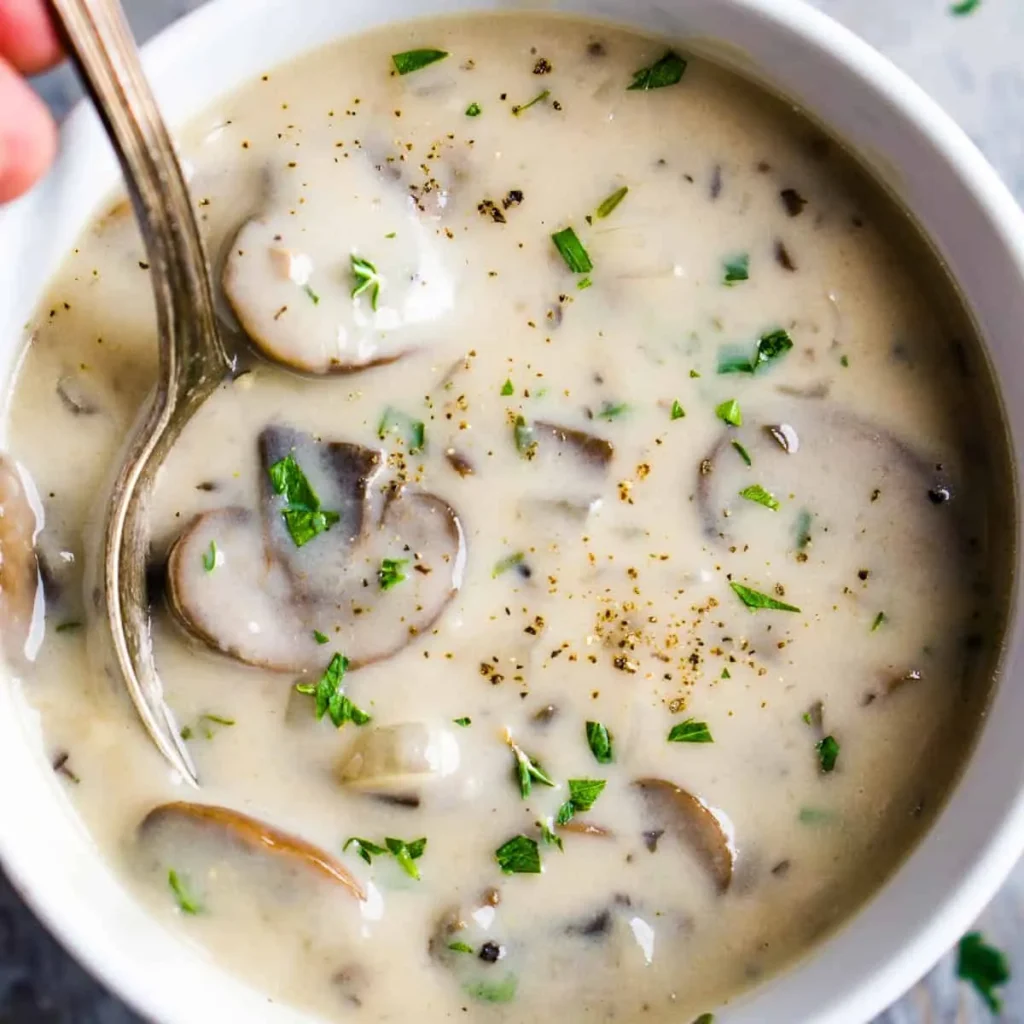 Do-it-yourself Cream of Mushroom Soup