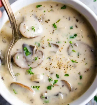 Do-it-yourself Cream of Mushroom Soup