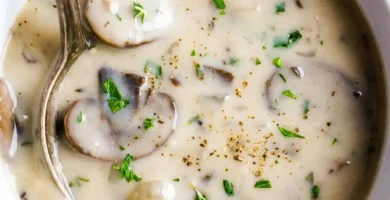 Do-it-yourself Cream of Mushroom Soup