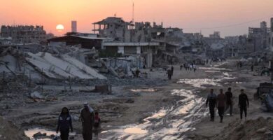 Israel says it won the remainder of three hostages from Gaza : NPR