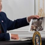 Trump vows to ‘permanently pause’ migration from poor nations : NPR