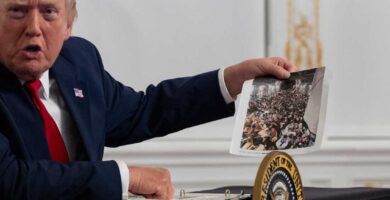 Trump vows to ‘permanently pause’ migration from poor nations : NPR