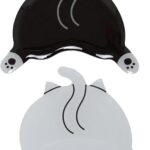 Pearhead Cat Bum Kitchen Magnets, Pet Themed Refrigerator Magnets, Funny Novelty Gift for Cat Lovers and Pet Parents, Ideal Decor for Home, School Locker and Office Whiteboard, Set of 4