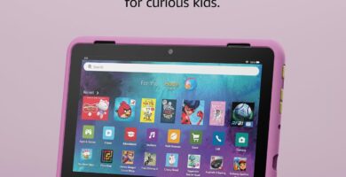 Amazon Fire HD 8 Kids Pro tablet (newest model), ages 6-12. Bright 8″ HD screen, includes ad-free content, parental controls, 13-hr battery, slim case for older kids, 32GB, Jungle Cat