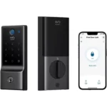 eufy Security Smart Lock C220, Fingerprint Keyless Entry Door Lock, Built-in Wi-Fi, App Remote Control, Front Door Smart Lock Deadbolt, 8Months Battery, Reliable Power, IP53 Waterproof, BHMA Grade 3