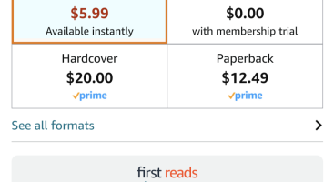 Amazon Prime Members Can Get Two of These E-Books Free in December 2025