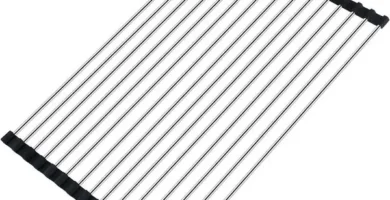 Seropy Roll Up Dish Drying Rack, Over The Sink Dish Drying Rack Kitchen Rolling Dish Drainer, Foldable Sink Rack Mat Stainless Steel Wire Dish Drying Rack for Kitchen Sink Counter Storage 17.5×11.8 Seropy Roll Up Dish Drying Rack, Over The Sink Dish Drying Rack Kitchen Rolling Dish Drainer, Foldable Sink Rack Mat Stainless Steel Wire Dish Drying Rack for Kitchen Sink Counter Storage 17.5×11.8