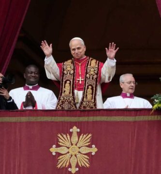 Pope Leo XIV’s Christmas address urges faithful to shed indifference toward suffering : NPR