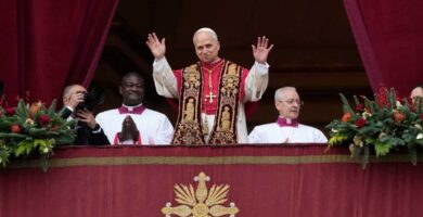 Pope Leo XIV’s Christmas address urges faithful to shed indifference toward suffering : NPR