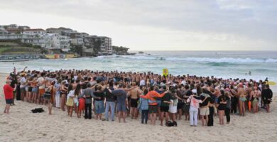 Suspected gunman in Bondi Beach shooting charged with 15 counts of murder : NPR