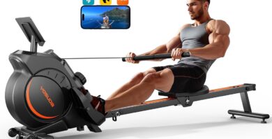 YOSUDA Magnetic/Water Rowing Machine for Home – Rower Machine Use with Bluetooth, App Supported, Rowing Machine for Beginners to Athletes, Comfortable Seat Cushion