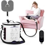 Cold Therapy Machine with Programmable Timer, Portable Ice Machine for Knee After Surgery, Knee Replacement Recovery System, Cryotherapy Pain Relief w/Compression Pad