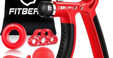 FitBeast Grip Strengthener Forearm Strengthener Hand Grips Strengthener Kit – 5 Pack Adjustable Resistance FitBeast Grip Strengthener Forearm Strengthener Hand Grips Strengthener Kit – 5 Pack Adjustable Resistance