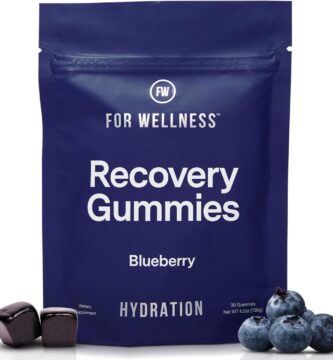 For Wellness Recovery Gummies Hydrate | Blueberry Electrolyte & Antioxidant Supplements for Hydration, Energy & Post-Workout Performance | Vegan, Non-GMO, 30 Count For Wellness Recovery Gummies Hydrate | Blueberry Electrolyte & Antioxidant Supplements for Hydration, Energy & Post-Workout Performance | Vegan, Non-GMO, 30 Count