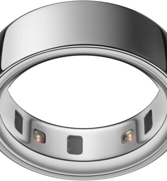 Oura Ring 4 – Silver – Size 8 – Size Before You Buy