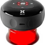 REVOMADIC REVO The Original 4-in-1 Smart Cupping Therapy Massager, Red Light Therapy for Targeted Pain Relief, Knots, Aches, Muscle Soreness, Circulation & Tighter Skin, Portable Cupping Kit