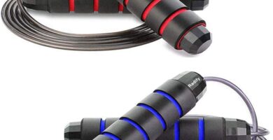 Redify Jump Rope,Jump Ropes for Fitness for Women Men and Kids,Speed Jumping Rope for Workout with Ball Bearings,Adjustable Skipping Rope for Exercise&Slim Body at Home School Gym