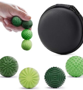 Silicone Magnetic Balls Fidget Toys for Adults & Teens,4PCS Stress Relief Sensory Toys for Autism ADHD Anxiety,Fun Textures Gadgets,Office Desk Toy,Stocking Stuffers for Women Men Teen Gift