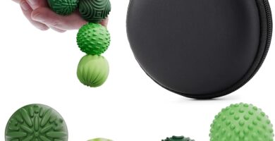 Silicone Magnetic Balls Fidget Toys for Adults & Teens,4PCS Stress Relief Sensory Toys for Autism ADHD Anxiety,Fun Textures Gadgets,Office Desk Toy,Stocking Stuffers for Women Men Teen Gift