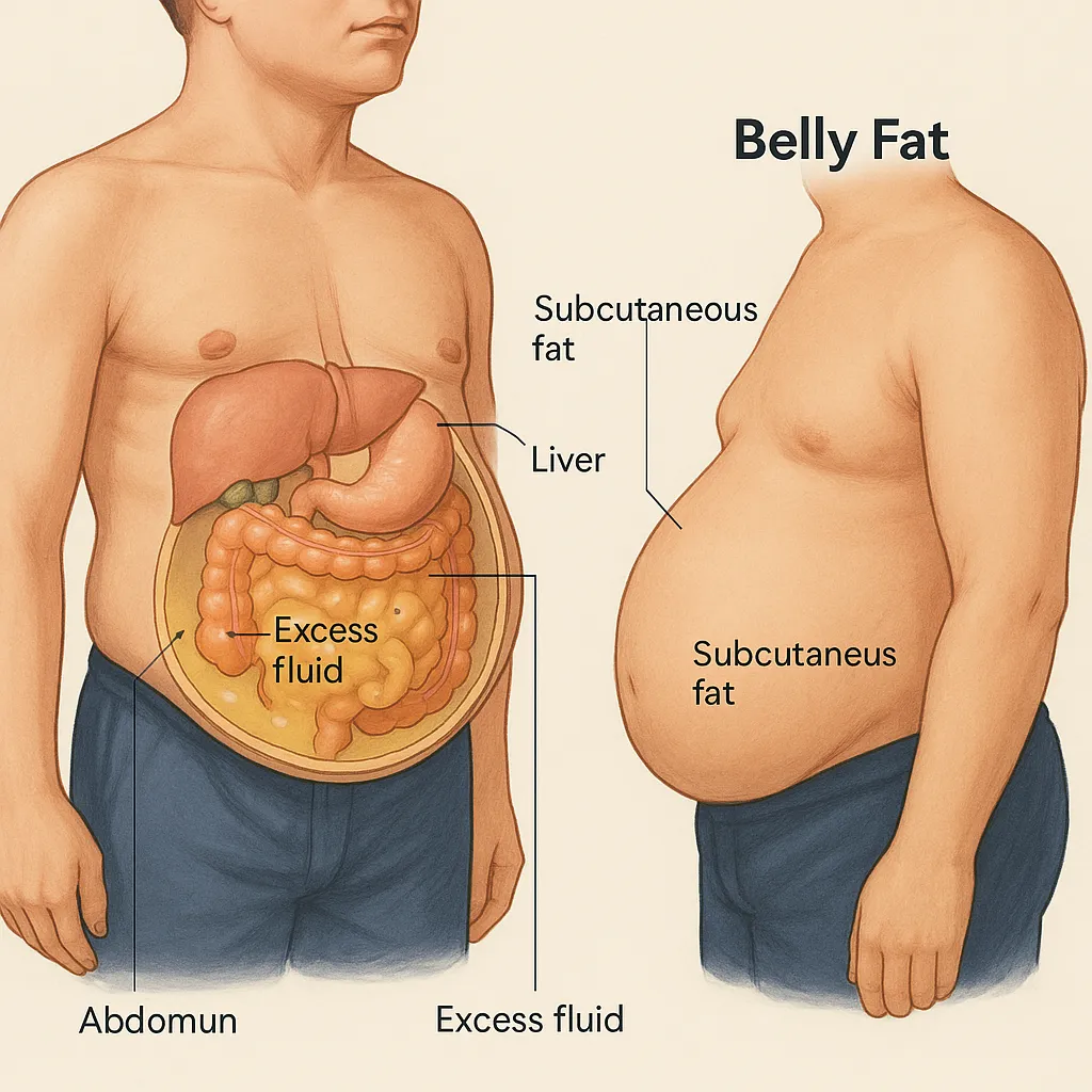 The Dangerous Link Between Belly Fat and Liver Health