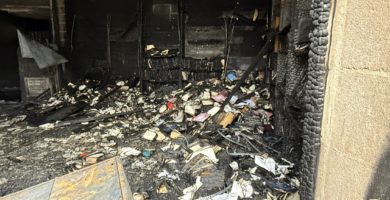 Arson engulfs Mississippi synagogue, a congregation once bombed by Ku Klux Klan : NPR