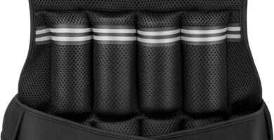 Ativafit Adjustable Weighted Vest Women Men with Reflective Design 2 4 6 8 10 12 14 16 18 20 22 Lbs Running Vest for Strength Training, Walking, Jogging, Weightlifting, Running Men Women Kids 2-22 Lbs