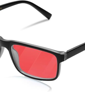 Blue Light Blocking Glasses for Men Woman, Anti Blue Light Glasses for Better Sleep Computer Use Gaming with Red Lens Reduce Eye Strain Blue Light Blocking Glasses for Men Woman, Anti Blue Light Glasses for Better Sleep Computer Use Gaming with Red Lens Reduce Eye Strain