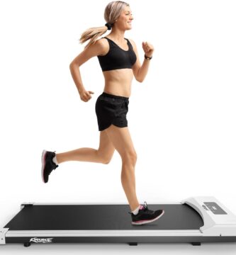 FUNMILY Walking Pad Treadmill, 2.5HP Under Desk Treadmill for Home/Gym/Office, 2 in 1 Portable Mini Compact Running Pad, Led Touch Screen/300 Lb Capacity/Installation-Free/Ultra-Quiet