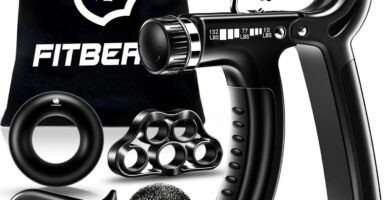 FitBeast Grip Strengthener Forearm Strengthener Hand Grips Strengthener Kit – 5 Pack Adjustable Resistance FitBeast Grip Strengthener Forearm Strengthener Hand Grips Strengthener Kit – 5 Pack Adjustable Resistance