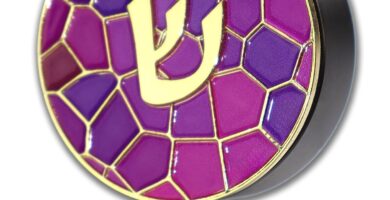 Hebrew Shin Car Vent Clip Air Freshener – Essential Oil Diffuser Refillable with 1 DIY Unscented Pads for Car Jewish Hanukkah Gifts Pink 1.57” Hebrew Shin Car Vent Clip Air Freshener – Essential Oil Diffuser Refillable with 1 DIY Unscented Pads for Car Jewish Hanukkah Gifts Pink 1.57”