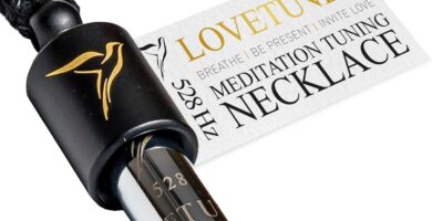 LOVETUNER 528Hz Breathing Necklace for Stress Relief, Mindfulness & Meditation | Sound Healing Whistle for Anxiety, Focus, Calm & Relaxation | Emotional Wellness, Inner Peace & Balance Necklace