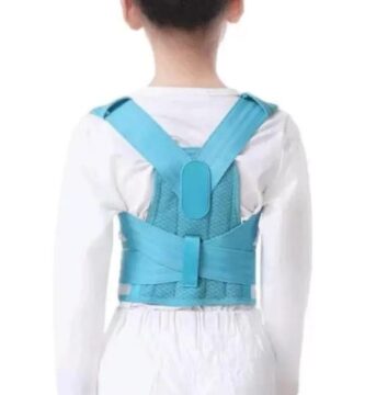 Posture Corrector for Kids and Teens, Scoliosis Back Brace Upper Back Stretcher, Adjustable Support Back Straightener for Improving Bad Posture and Preventing Slouching (Blue, Large) Posture Corrector for Kids and Teens, Scoliosis Back Brace Upper Back Stretcher, Adjustable Support Back Straightener for Improving Bad Posture and Preventing Slouching (Blue, Large)