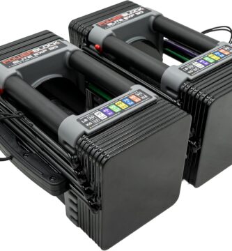 PowerBlock Elite EXP Adjustable Dumbbells, Sold in Pairs, Stage 1, 5-50 lb. Dumbbells, Durable Steel Build, Innovative Workout Equipment, All-in-One Dumbbells, Expandable with Expansion Kits PowerBlock Elite EXP Adjustable Dumbbells, Sold in Pairs, Stage 1, 5-50 lb. Dumbbells, Durable Steel Build, Innovative Workout Equipment, All-in-One Dumbbells, Expandable with Expansion Kits