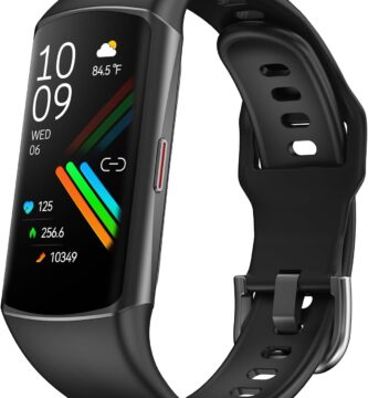 Smart Watch Fitness Tracker with 24/7 Heart Rate, Blood Oxygen Blood Pressure Monitor Sleep Tracker 120 Sports Modes Activity Trackers Step Calorie Counter IP68 Waterproof for Andriod iPhone Women Men