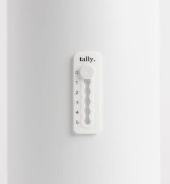 Tally Silicone Hydration Tracker (Adhesive Tracking Accessory adheres to Any Reusable Water Bottle)