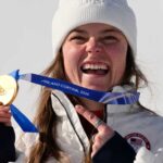Breezy Johnson’s downhill gold is America’s first medal of 2026 Winter Olympics : NPR