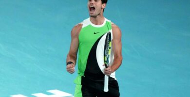 Alcaraz becomes youngest man to complete a career Grand Slam : NPR