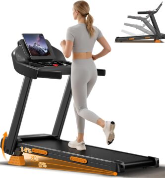 3-in-1 Foldable Treadmill with 15% Incline, Folding Treadmill with Handles, Portable Treadmills for Home and Office, 3.0HP Quiet Walking Pad with Three Screen Display, 300Lbs Capacity 3-in-1 Foldable Treadmill with 15% Incline, Folding Treadmill with Handles, Portable Treadmills for Home and Office, 3.0HP Quiet Walking Pad with Three Screen Display, 300Lbs Capacity