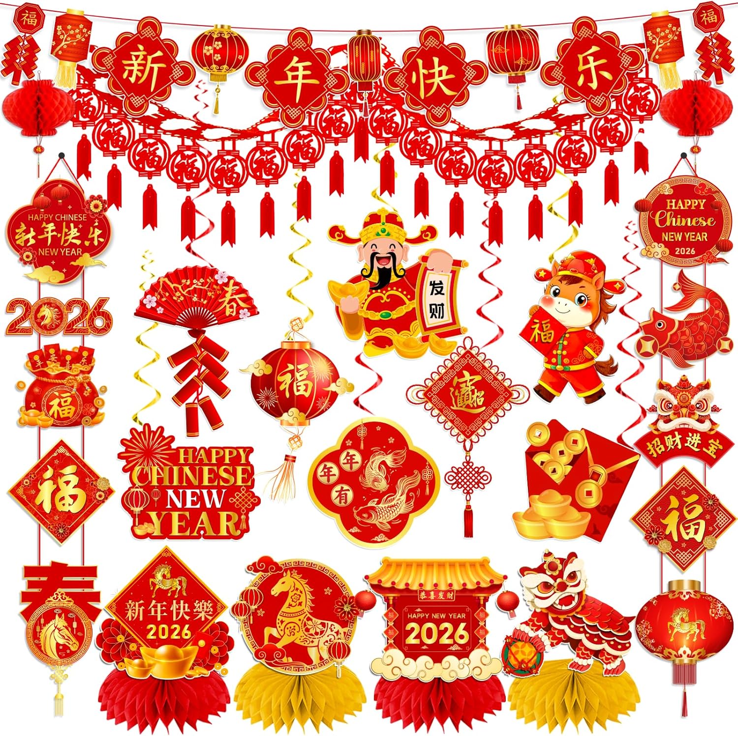 Chinese New Year wall decor
