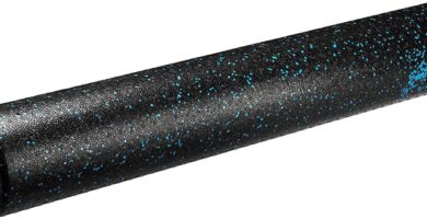 Amazon Basics High Density Foam Roller for Exercise and Recovery, 36 Inches, Blue Speckled Amazon Basics High Density Foam Roller for Exercise and Recovery, 36 Inches, Blue Speckled