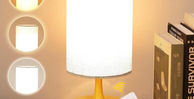 Light Therapy Lamp, Sunlight Lamp 10000 Lux with Remote Control, 3 Color Temperature & 4 Brightness Level & Timer, Daylight Lamp for Home, Office, Decoration