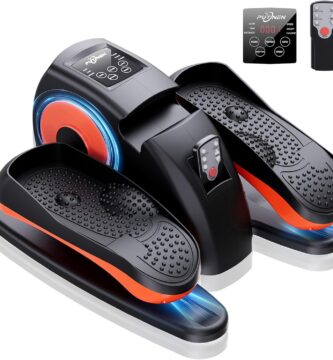 Under Desk Elliptical Machine, Electric Elliptical Leg Exerciser for Seniors with 12 Adjustable, Portable Quiet Elliptical Exercise Machine, Seated Pedal Exerciser with Remote Control Under Desk Elliptical Machine, Electric Elliptical Leg Exerciser for Seniors with 12 Adjustable, Portable Quiet Elliptical Exercise Machine, Seated Pedal Exerciser with Remote Control