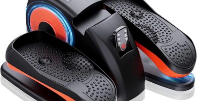 Under Desk Elliptical Machine, Electric Elliptical Leg Exerciser for Seniors with 12 Adjustable, Portable Quiet Elliptical Exercise Machine, Seated Pedal Exerciser with Remote Control Under Desk Elliptical Machine, Electric Elliptical Leg Exerciser for Seniors with 12 Adjustable, Portable Quiet Elliptical Exercise Machine, Seated Pedal Exerciser with Remote Control