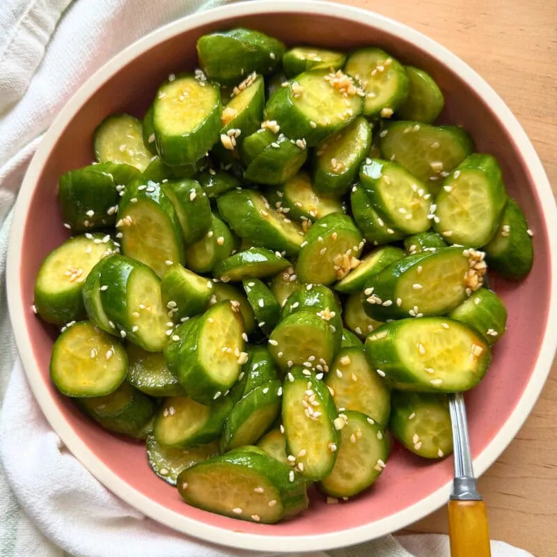 Spicy Asian Cucumber Salad Recipe Spicy Asian Cucumber Salad Recipe