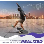 Yes4All Balance Board Sports Trainer, Surf Trainer Board With Adjustable Stoppers, Improve Core Strength and Balance Control