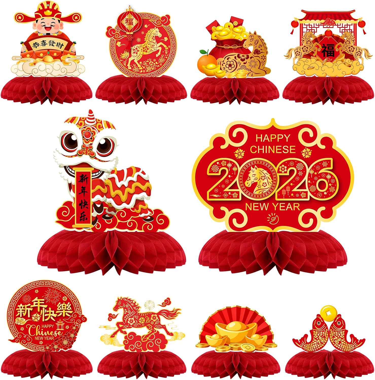 Lunar New Year party decorations