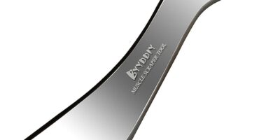 BYYDDIY Stainless Steel Gua Sha Muscle Scraper Tool,Scar Tissue Tool,Physical Therapy Tools,Muscle Scraping Tool,Guasha Massage Scraper,IASTM Tools,Skin Scraping Tool,Soft Tissue Massage Tool