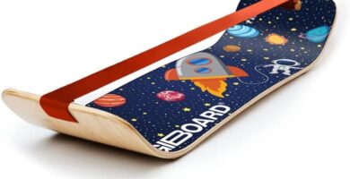 GIBBON SlackBoard – GiBoard Balance Board – Gift for Kids & Adults – 1 & 2 Line Options – Slackline Balance Trainer for Core Workouts, Standing Desk Exercise, Home Gym, Yoga & More