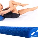 MELT Method 36 Inch Half Foam Roller for Back w/FasciaTherapy Technology – Low Density Soft Foam Roller for Physical Therapy – Half Round & Soft – Great for Pilates & Gentle Muscle Recovery