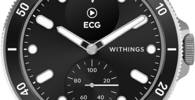 Withings Scanwatch Nova – Heart Health Hybrid Smart Watch for Men & Women – SPO2, Temperature Monitoring, Sleep, Respiratory Health, Cycle Monitoring, 30-Day Battery Life, Apple iOS/Android Withings Scanwatch Nova – Heart Health Hybrid Smart Watch for Men & Women – SPO2, Temperature Monitoring, Sleep, Respiratory Health, Cycle Monitoring, 30-Day Battery Life, Apple iOS/Android